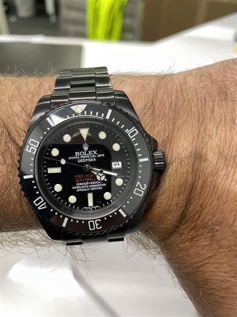 fake rolex pro hunter black|Rolex pro hunter for sale.